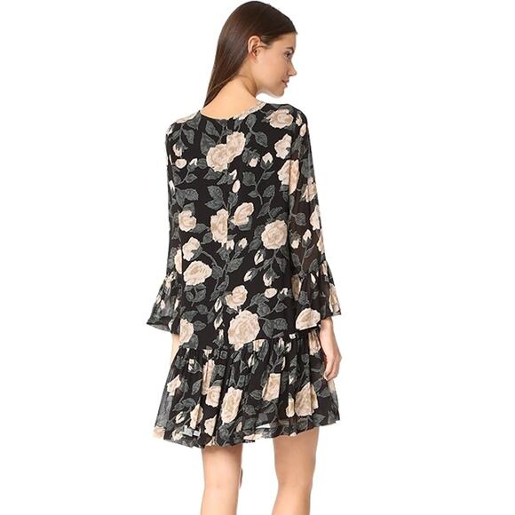 Ganni Carlton Georgette Dress - Picture 2 of 9